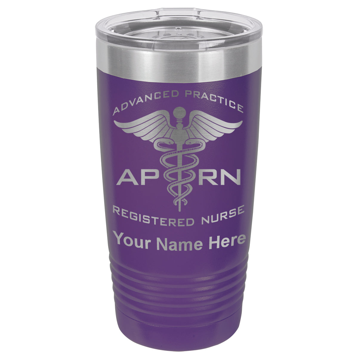 20oz Vacuum Insulated Tumbler Mug, APRN Advanced Practice Registered Nurse, Personalized Engraving Included