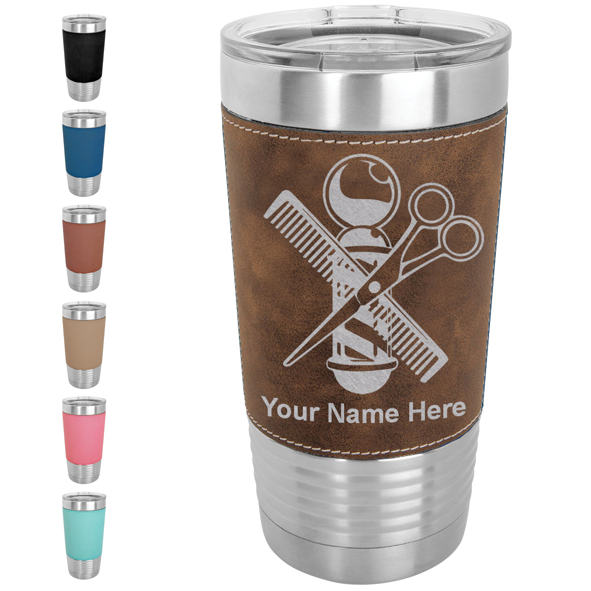 15oz Vacuum Insulated Coffee Mug, Barber Shop Pole, Personalized Engra –  LaserGram Custom Engraved Gifts