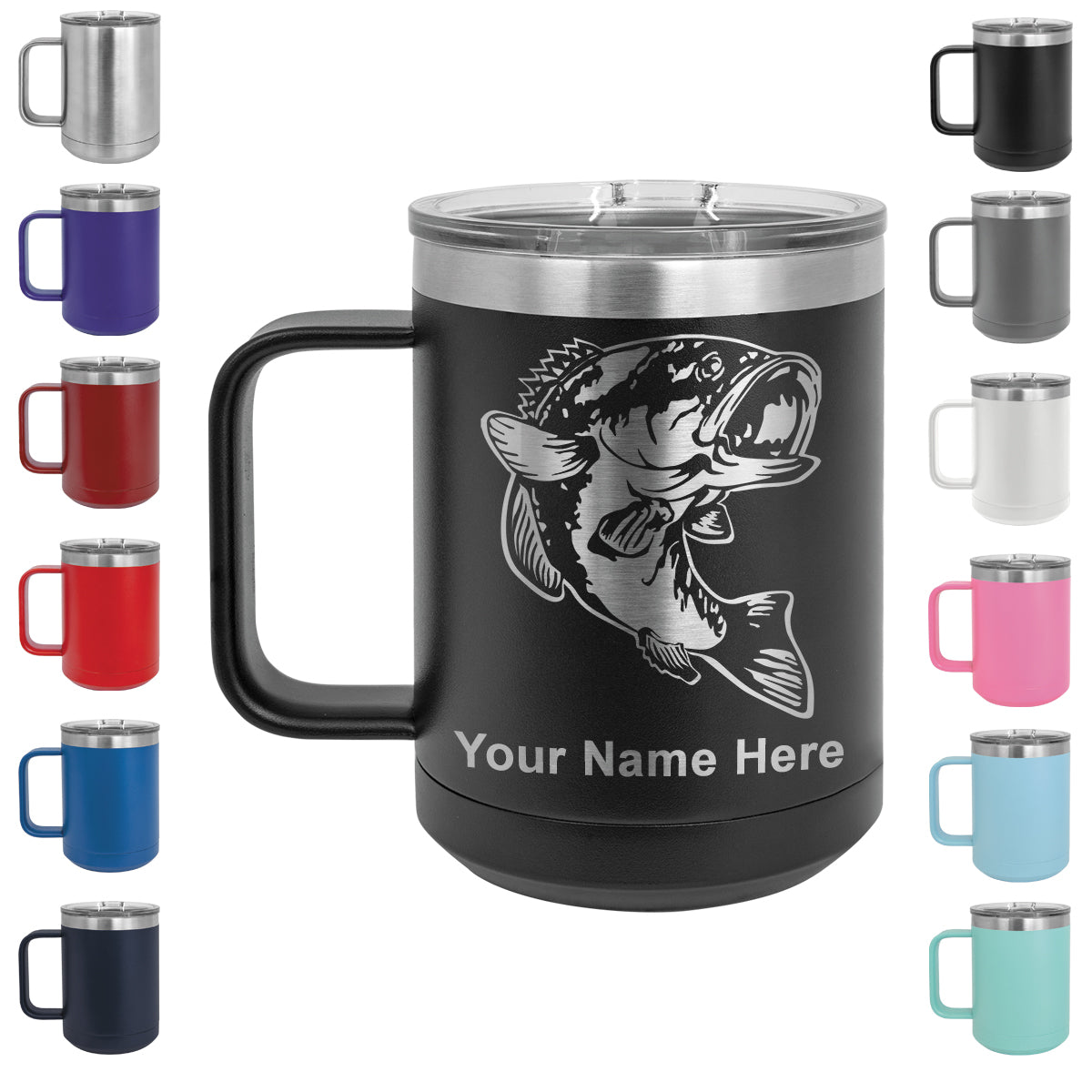 Personalized Tumblers Vacuum Insulated Travel Coffee Mugs