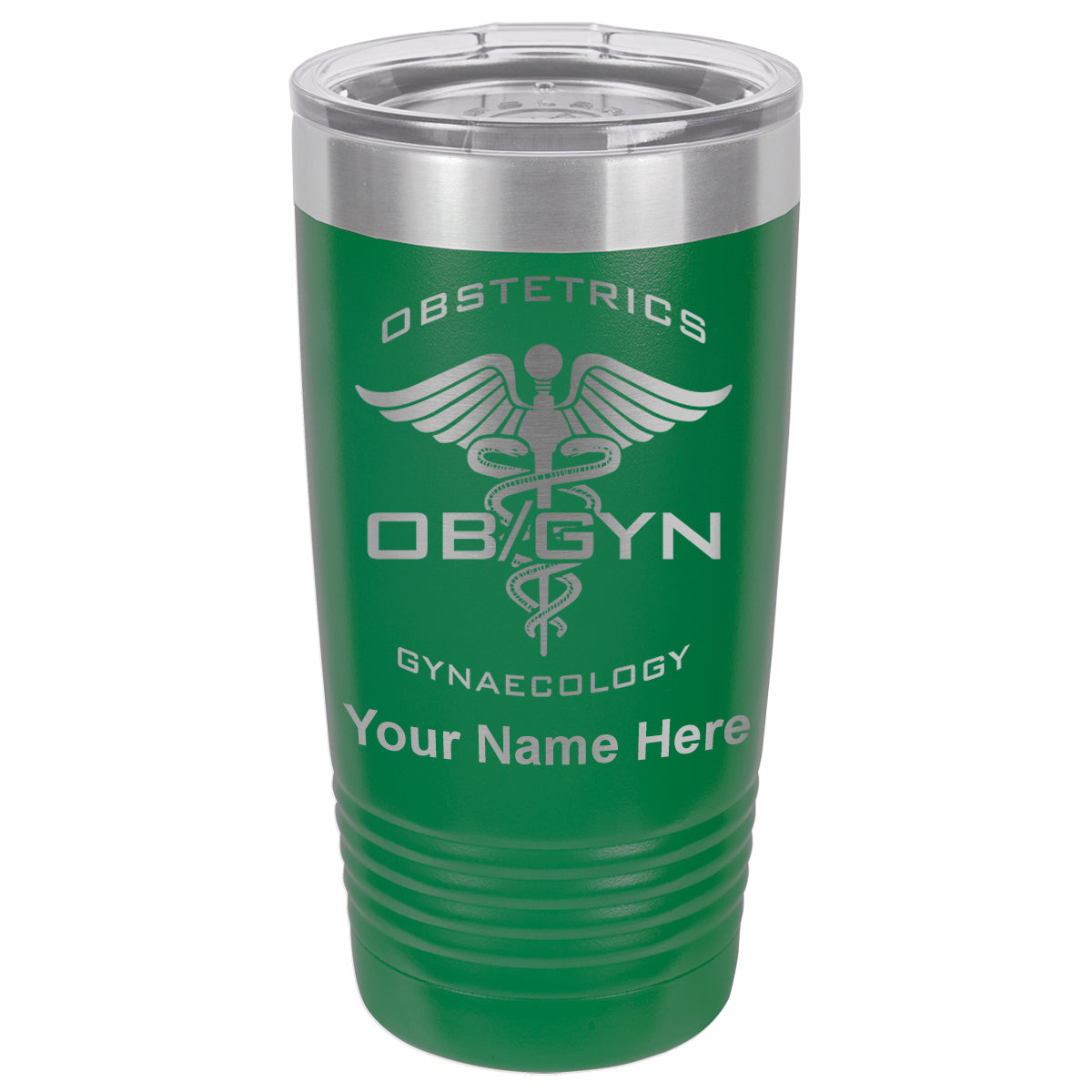 20oz Vacuum Insulated Tumbler Mug, OBGYN Obstetrics and Gynaecology, Personalized Engraving Included