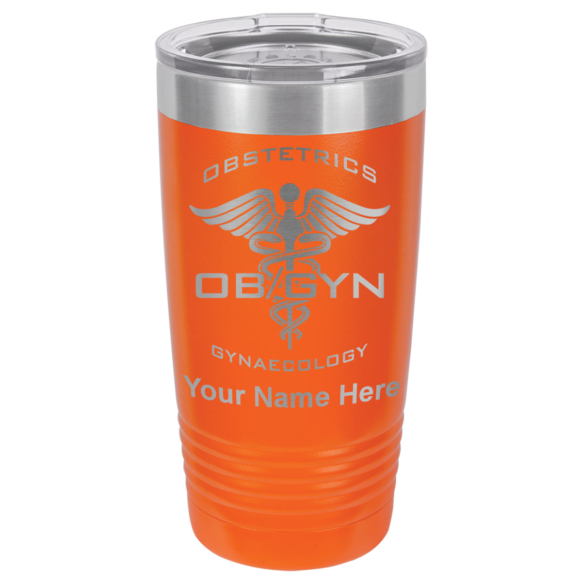 20oz Vacuum Insulated Tumbler Mug, OBGYN Obstetrics and Gynaecology, Personalized Engraving Included