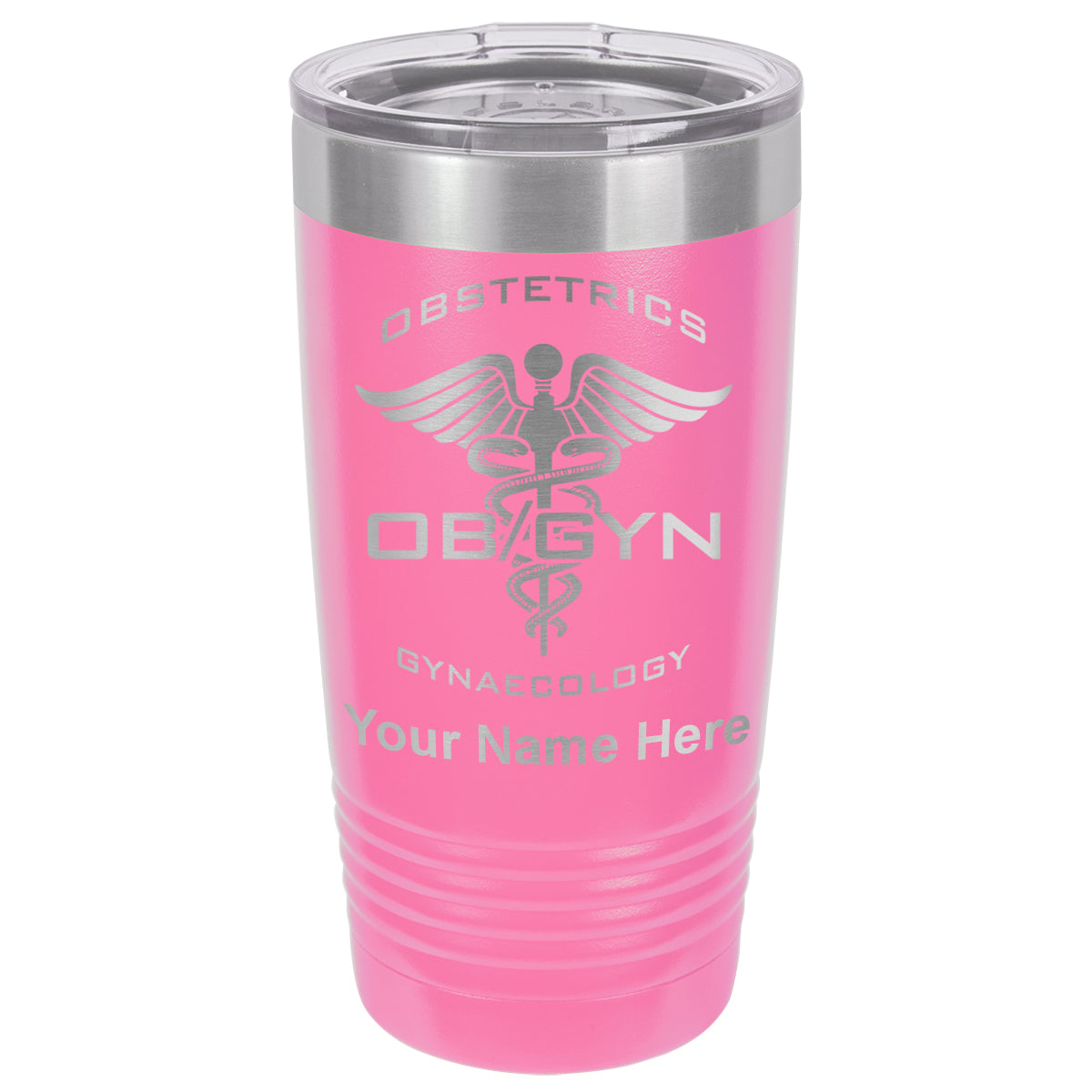 20oz Vacuum Insulated Tumbler Mug, OBGYN Obstetrics and Gynaecology, Personalized Engraving Included