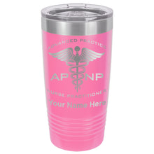 Load image into Gallery viewer, 20oz Vacuum Insulated Tumbler Mug, APNP Advanced Practice Nurse Practitioner, Personalized Engraving Included
