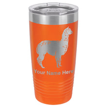 Load image into Gallery viewer, 20oz Vacuum Insulated Tumbler Mug, Alpaca, Personalized Engraving Included

