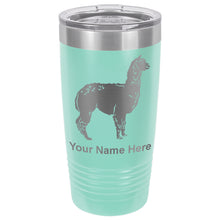 Load image into Gallery viewer, 20oz Vacuum Insulated Tumbler Mug, Alpaca, Personalized Engraving Included
