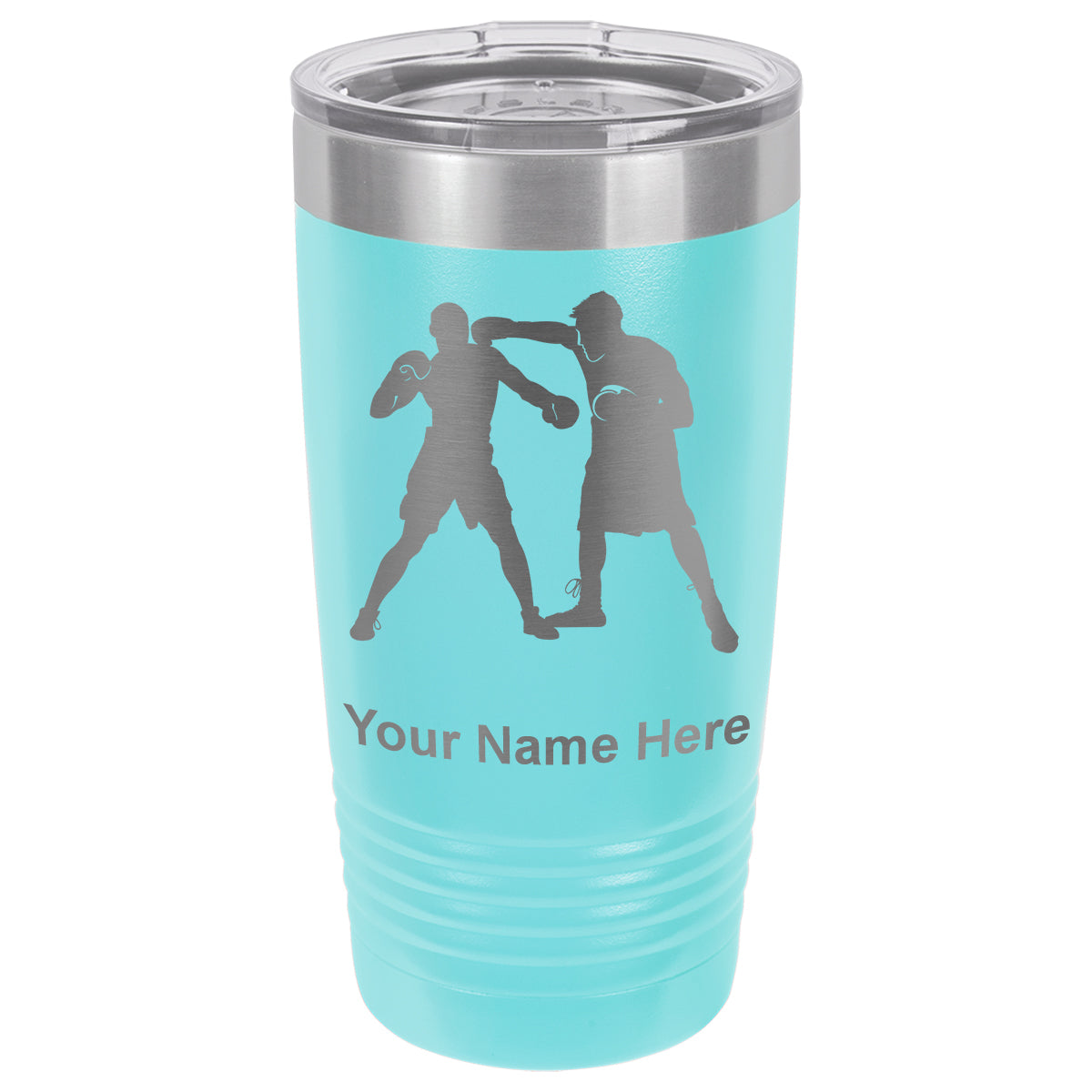 20oz Vacuum Insulated Tumbler Mug, Boxers Boxing, Personalized Engraving Included