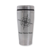 Load image into Gallery viewer, Commuter Travel Mug, Compass Rose, Personalized Engraving Included
