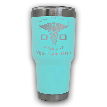 LaserGram 30oz Tumbler Mug, DO Doctor of Osteopathic Medicine, Personalized Engraving Included