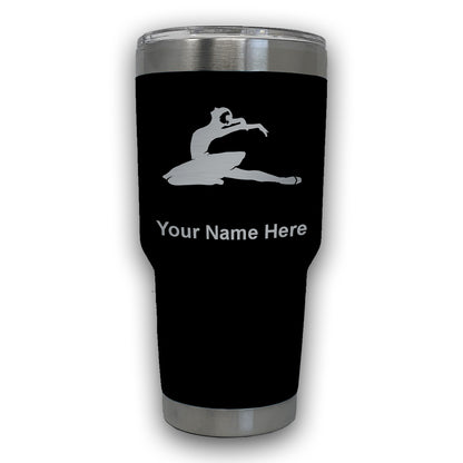 LaserGram 30oz Tumbler Mug, Dancer, Personalized Engraving Included