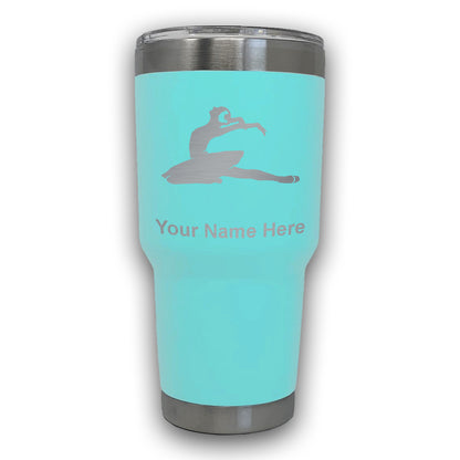 LaserGram 30oz Tumbler Mug, Dancer, Personalized Engraving Included