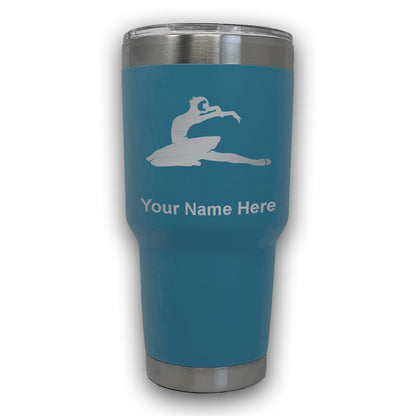 LaserGram 30oz Tumbler Mug, Dancer, Personalized Engraving Included