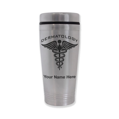 Commuter Travel Mug, Dermatology, Personalized Engraving Included
