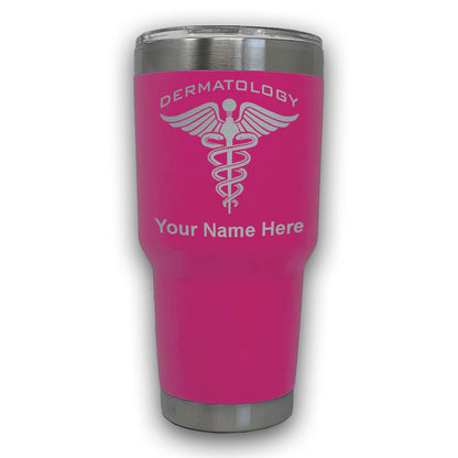 LaserGram 30oz Tumbler Mug, Dermatology, Personalized Engraving Included