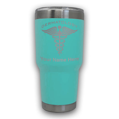 LaserGram 30oz Tumbler Mug, Dermatology, Personalized Engraving Included