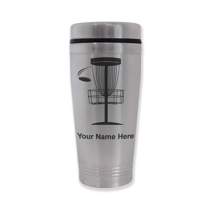Commuter Travel Mug, Disc Golf, Personalized Engraving Included