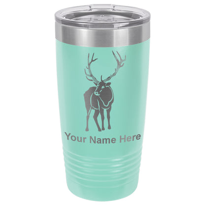 20oz Vacuum Insulated Tumbler Mug, Elk, Personalized Engraving Included