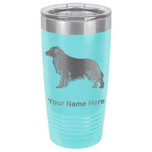 Load image into Gallery viewer, 20oz Vacuum Insulated Tumbler Mug, Golden Retriever Dog, Personalized Engraving Included
