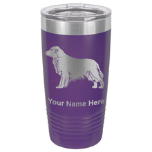 Load image into Gallery viewer, 20oz Vacuum Insulated Tumbler Mug, Golden Retriever Dog, Personalized Engraving Included
