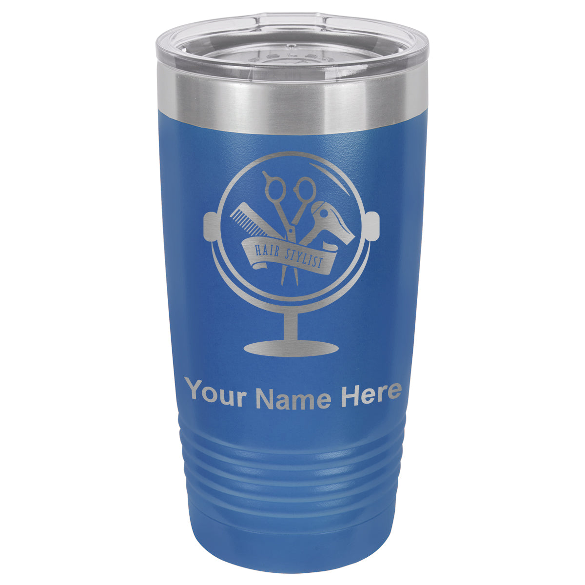 20oz Vacuum Insulated Tumbler Mug, Hair Stylist, Personalized Engraving Included