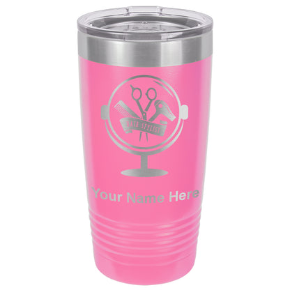20oz Vacuum Insulated Tumbler Mug, Hair Stylist, Personalized Engraving Included