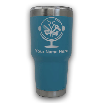 LaserGram 30oz Tumbler Mug, Hair Stylist, Personalized Engraving Included