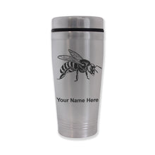 Load image into Gallery viewer, Commuter Travel Mug, Honey Bee, Personalized Engraving Included
