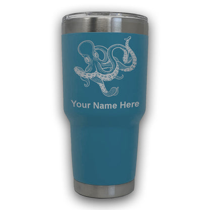 LaserGram 30oz Tumbler Mug, Kraken, Personalized Engraving Included