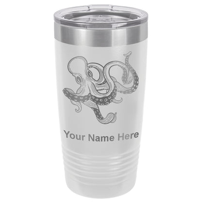 20oz Vacuum Insulated Tumbler Mug, Kraken, Personalized Engraving Included
