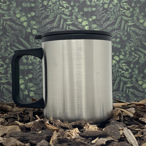 Coffee Travel Mug, Rhinoceros, Personalized Engraving Included