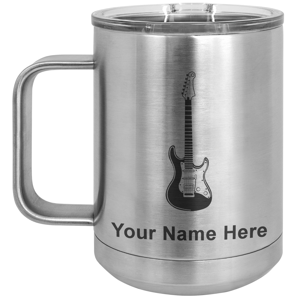 15oz Vacuum Insulated Coffee Mug, Electric Guitar, Personalized Engrav –  LaserGram Custom Engraved Gifts