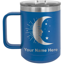 Load image into Gallery viewer, 15oz Vacuum Insulated Coffee Mug, Moon, Personalized Engraving Included
