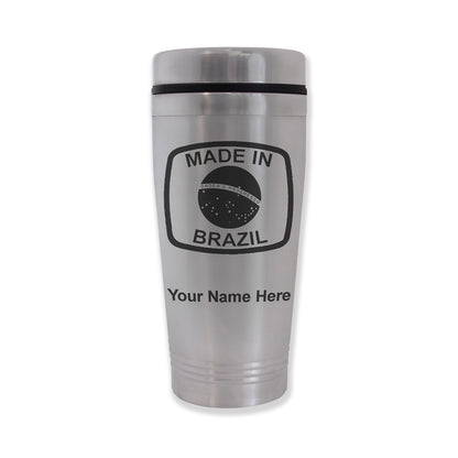 Commuter Travel Mug, Made in Brazil, Personalized Engraving Included