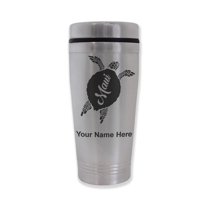 Commuter Travel Mug, Maui Sea Turtle, Personalized Engraving Included