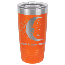 Load image into Gallery viewer, 20oz Vacuum Insulated Tumbler Mug, Moon, Personalized Engraving Included
