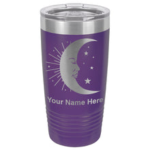 Load image into Gallery viewer, 20oz Vacuum Insulated Tumbler Mug, Moon, Personalized Engraving Included
