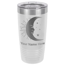 Load image into Gallery viewer, 20oz Vacuum Insulated Tumbler Mug, Moon, Personalized Engraving Included
