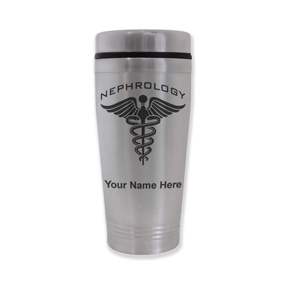 Commuter Travel Mug, Nephrology, Personalized Engraving Included