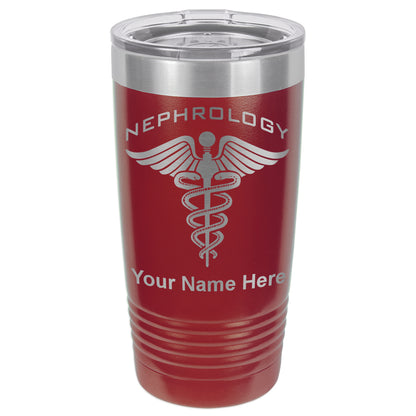 20oz Vacuum Insulated Tumbler Mug, Nephrology, Personalized Engraving Included