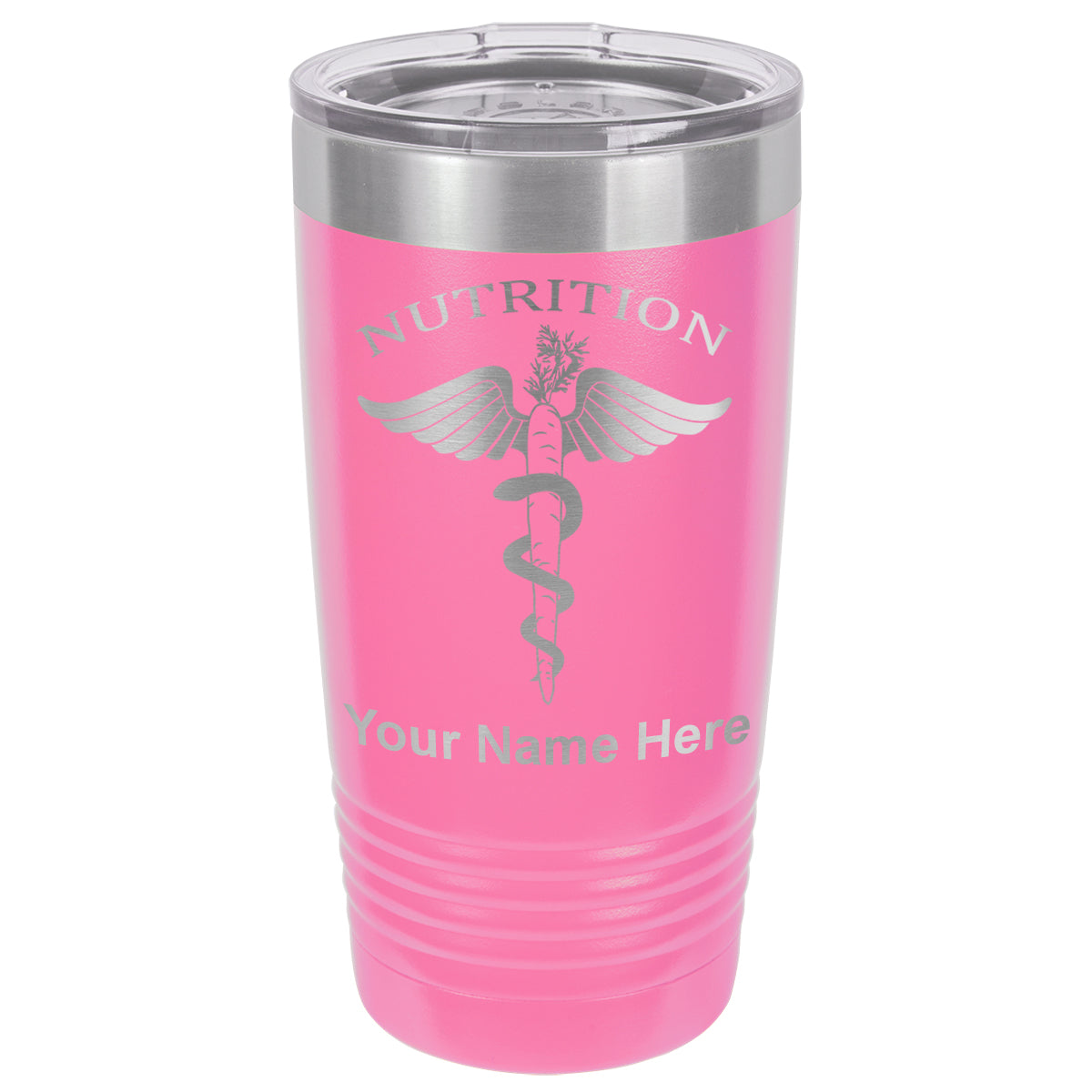 20oz Vacuum Insulated Tumbler Mug, Nutritionist, Personalized Engraving Included