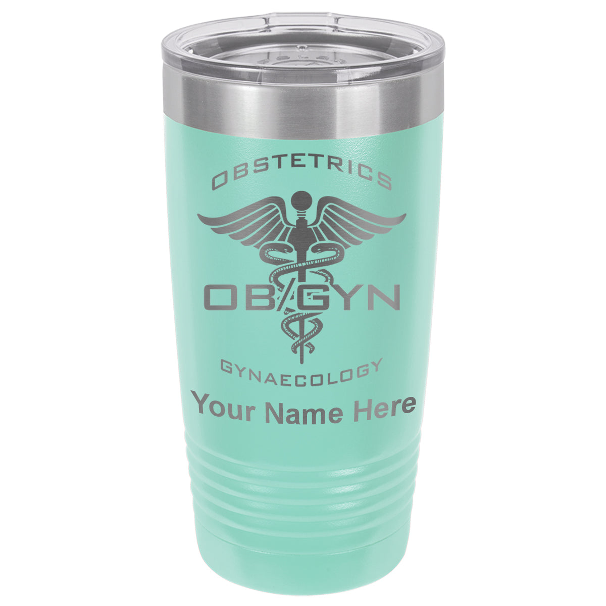 20oz Vacuum Insulated Tumbler Mug, OBGYN Obstetrics and Gynaecology, Personalized Engraving Included