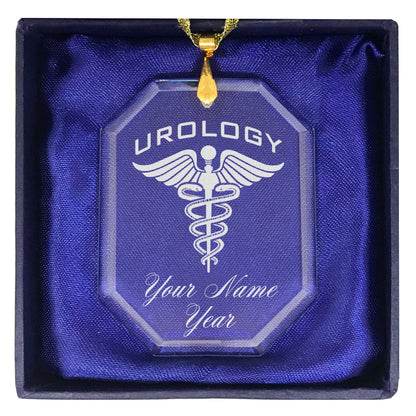 LaserGram Christmas Ornament, Urology, Personalized Engraving Included (Rectangle Shape)