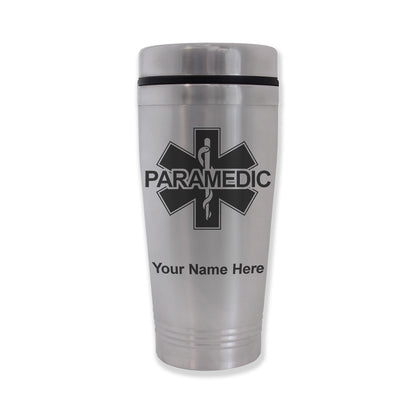 Commuter Travel Mug, Paramedic, Personalized Engraving Included
