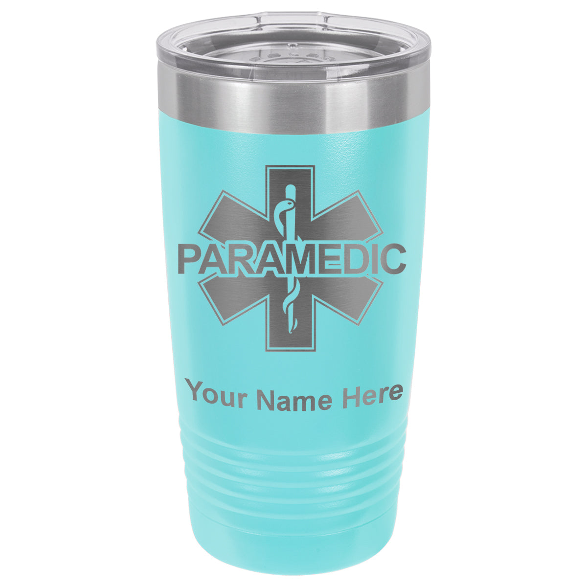 20oz Vacuum Insulated Tumbler Mug, Paramedic, Personalized Engraving Included