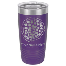 Load image into Gallery viewer, 20oz Vacuum Insulated Tumbler Mug, Pizza, Personalized Engraving Included
