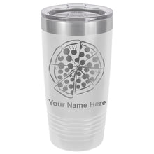 Load image into Gallery viewer, 20oz Vacuum Insulated Tumbler Mug, Pizza, Personalized Engraving Included
