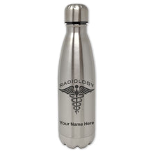 Load image into Gallery viewer, LaserGram Single Wall Water Bottle, Radiology, Personalized Engraving Included
