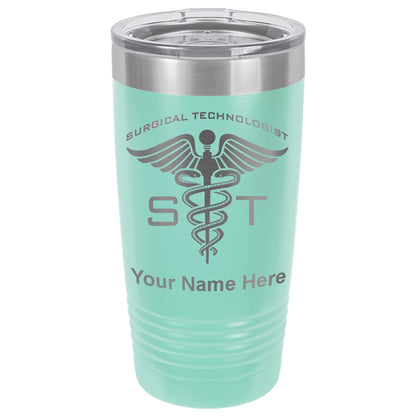 20oz Vacuum Insulated Tumbler Mug, ST Surgical Technologist, Personalized Engraving Included