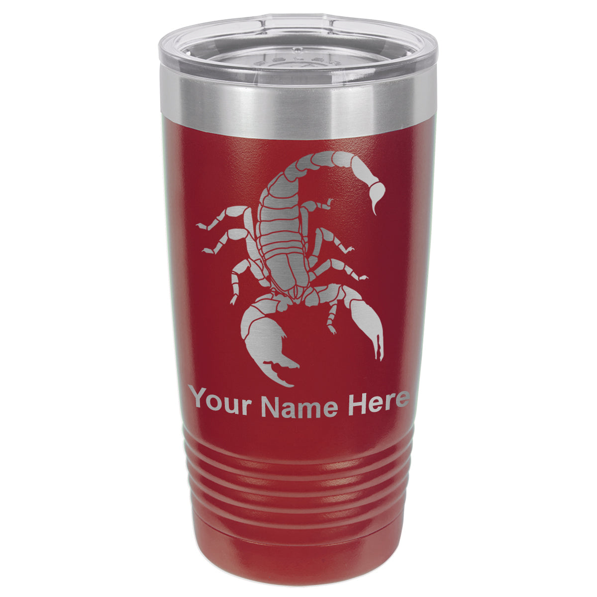 20oz Vacuum Insulated Tumbler Mug, Scorpion, Personalized Engraving Included