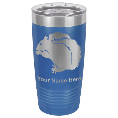 20oz Vacuum Insulated Tumbler Mug, Squirrel, Personalized Engraving Included