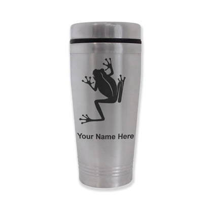 Commuter Travel Mug, Tree Frog, Personalized Engraving Included